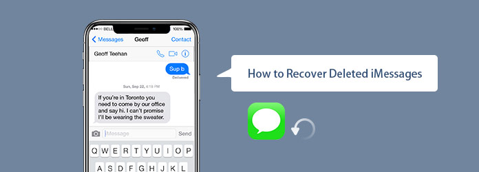 How to Recover Deleted Imessages?